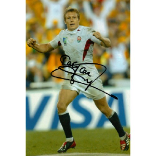 Jonny Wilkinson Signed 2003 Rugby World Cup Photo!